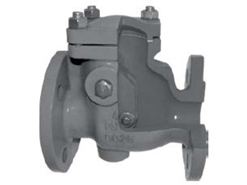 Обратный клапан поворотный подъемный фланцевый Zetkama V302 DN40-300 PN16