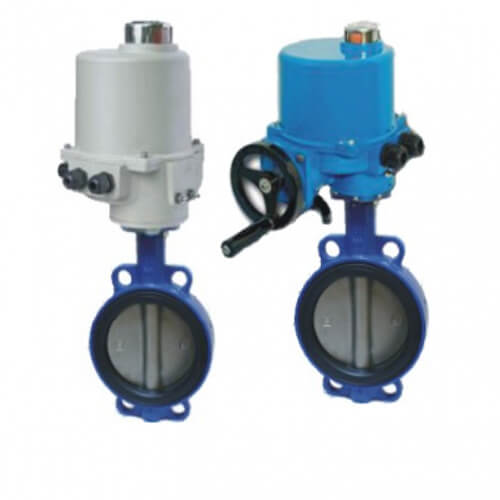 Затвор дисковый поворотный PN16 DN32-600 PN10/16 DN700-1200 с эл/приводом