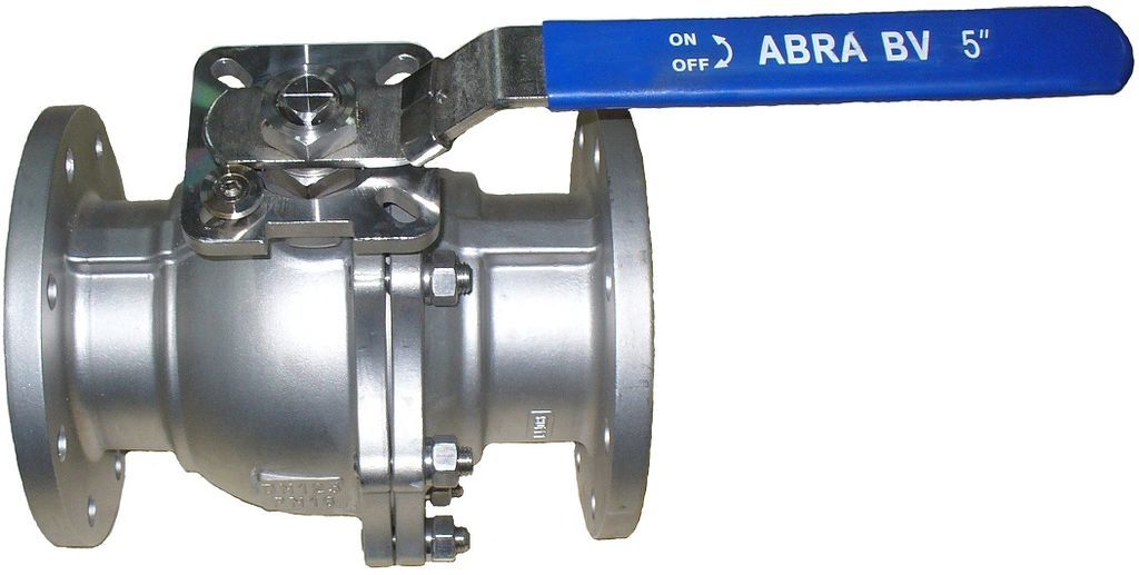 Шаровые краны полнопроходные нержавеющие ABRA-BV41
