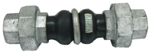 Гибкая вставка резьбовая DN15-50 PN10 эластичная ABRA-EJS-30